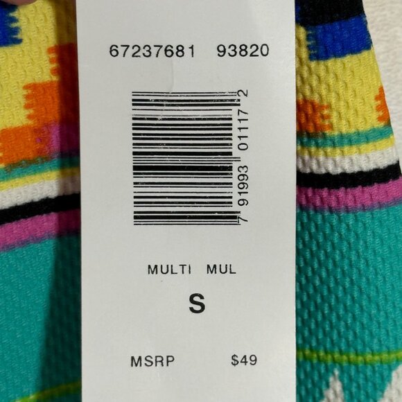 Sunny Leigh Womens Multicolor Aztec Print Skirt Size S - Picture 5 of 6